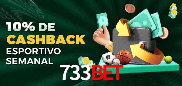 10% de bônus de cashback na 733bet
